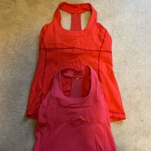 2 size 10 lululemon tanks!
